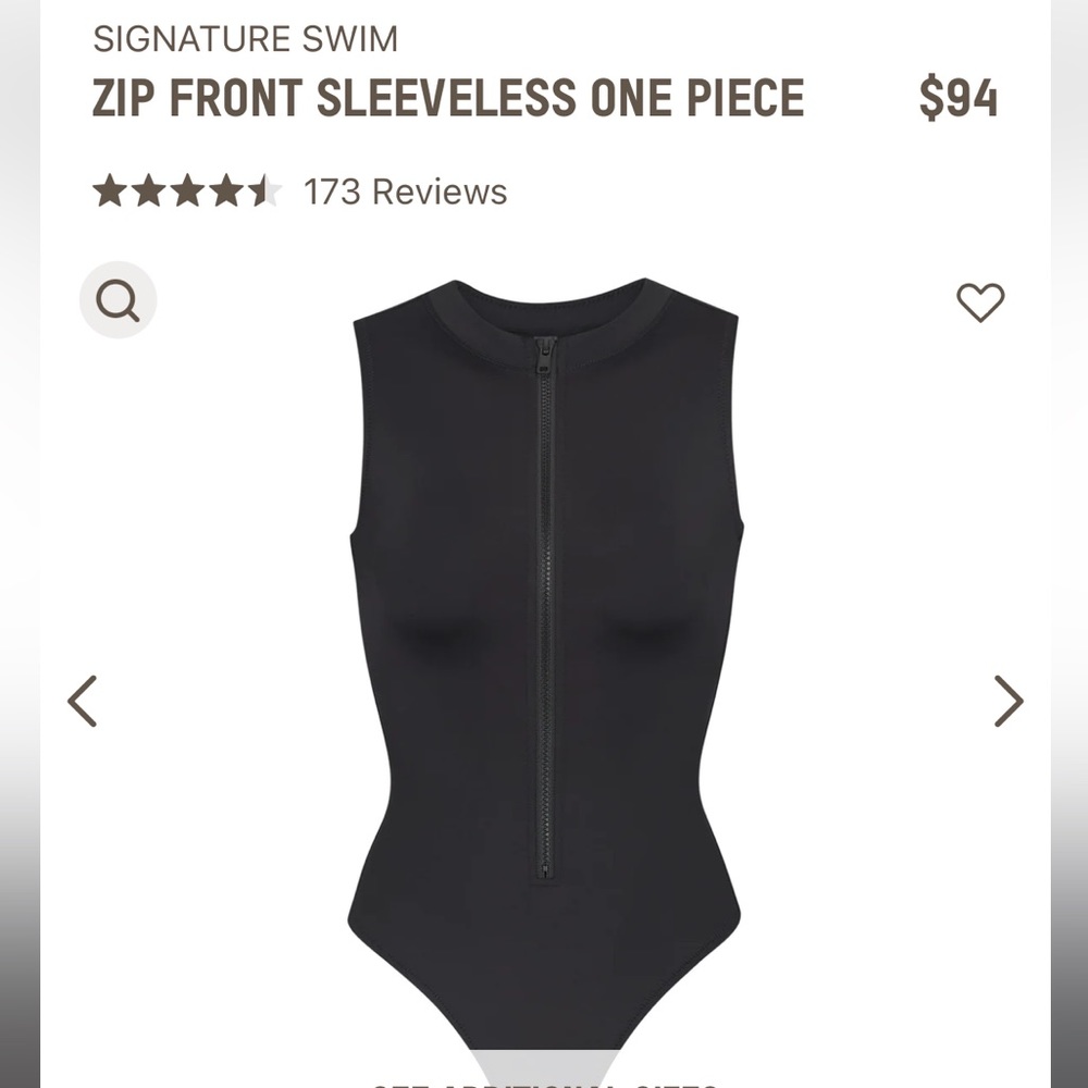 SKIMS SLEEVELESS ONE PIECE